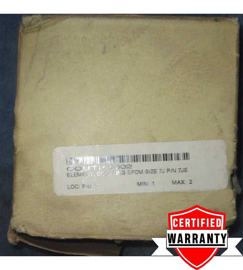 Woods Sureflex COUTP-0002 EDPM Size 7J /7JE Coupling 1 Year Warranty