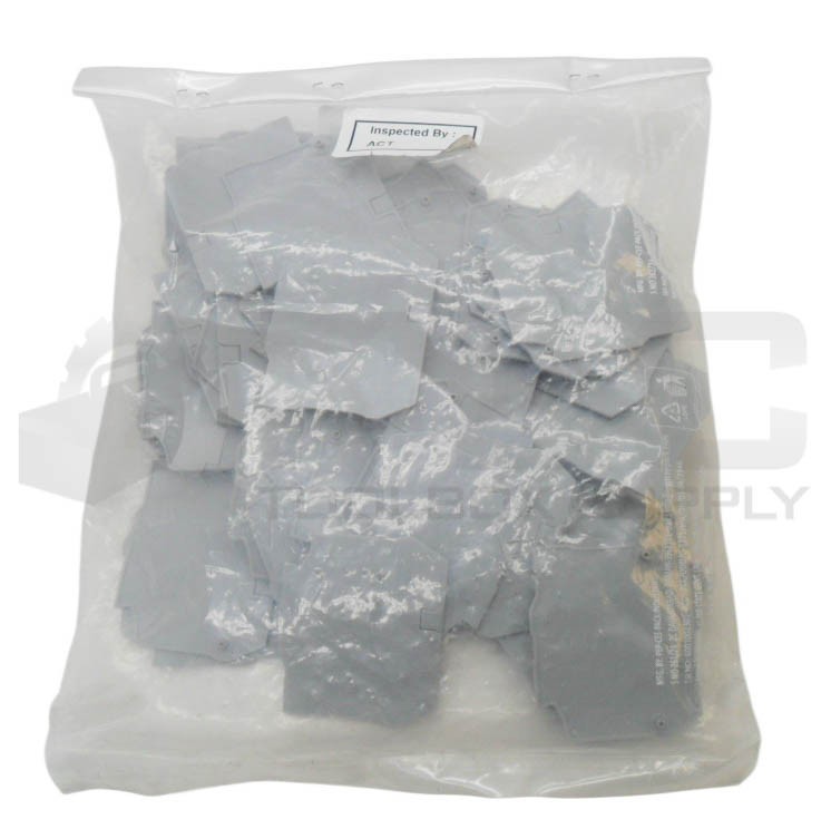 SEALED NEW BAG OF 50 ALTECH CORP EPCY2.5/10 END PLATE GRAY