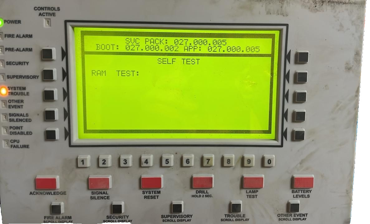 HONEYWELL XLS3000-CPUD INTELLIGENT ADDRESSABLE FIRE ALARM CONTROL PANEL 24V