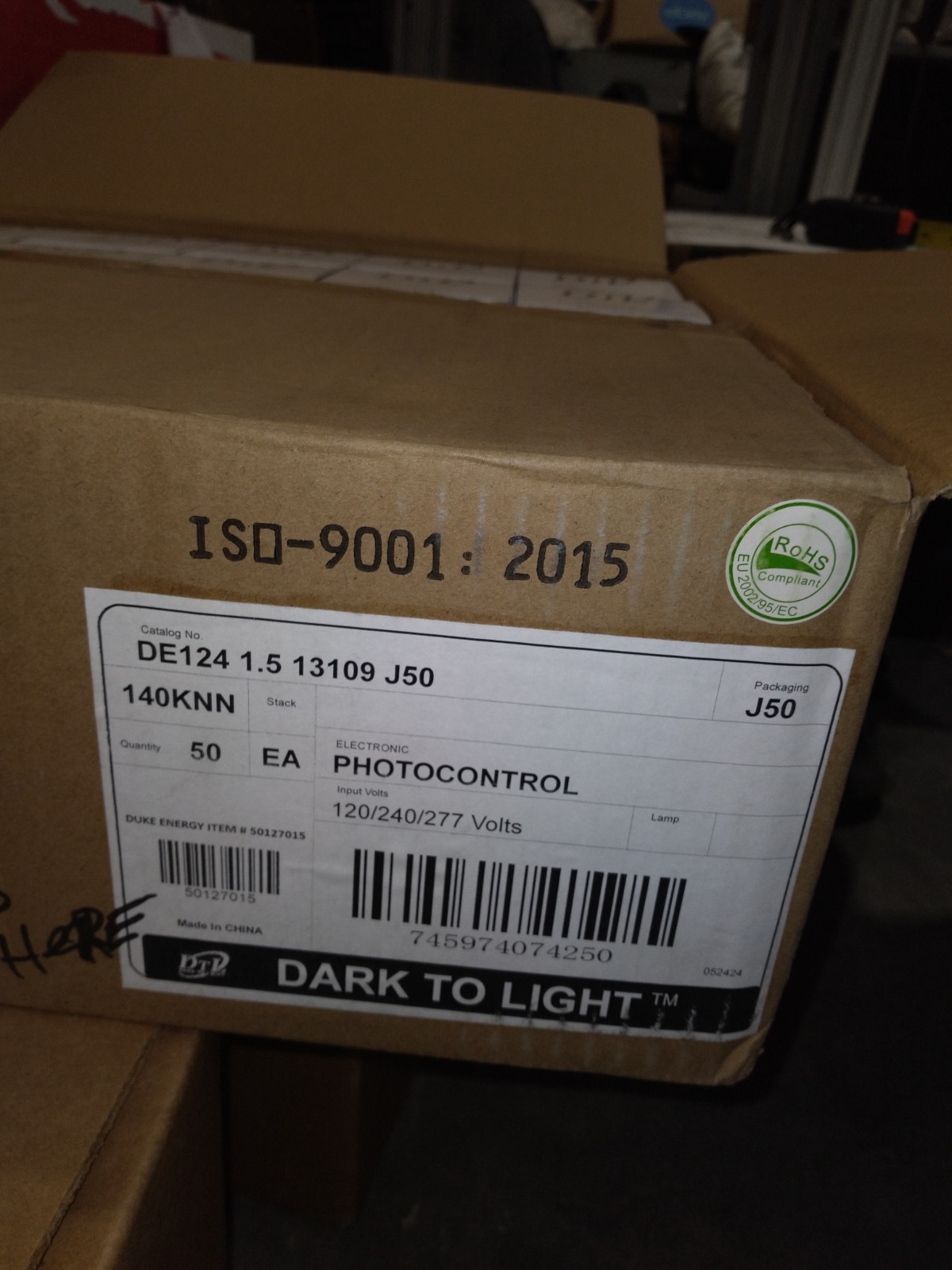 DTL DE124 1.5 13109 Photocontrol Lighting Control Device