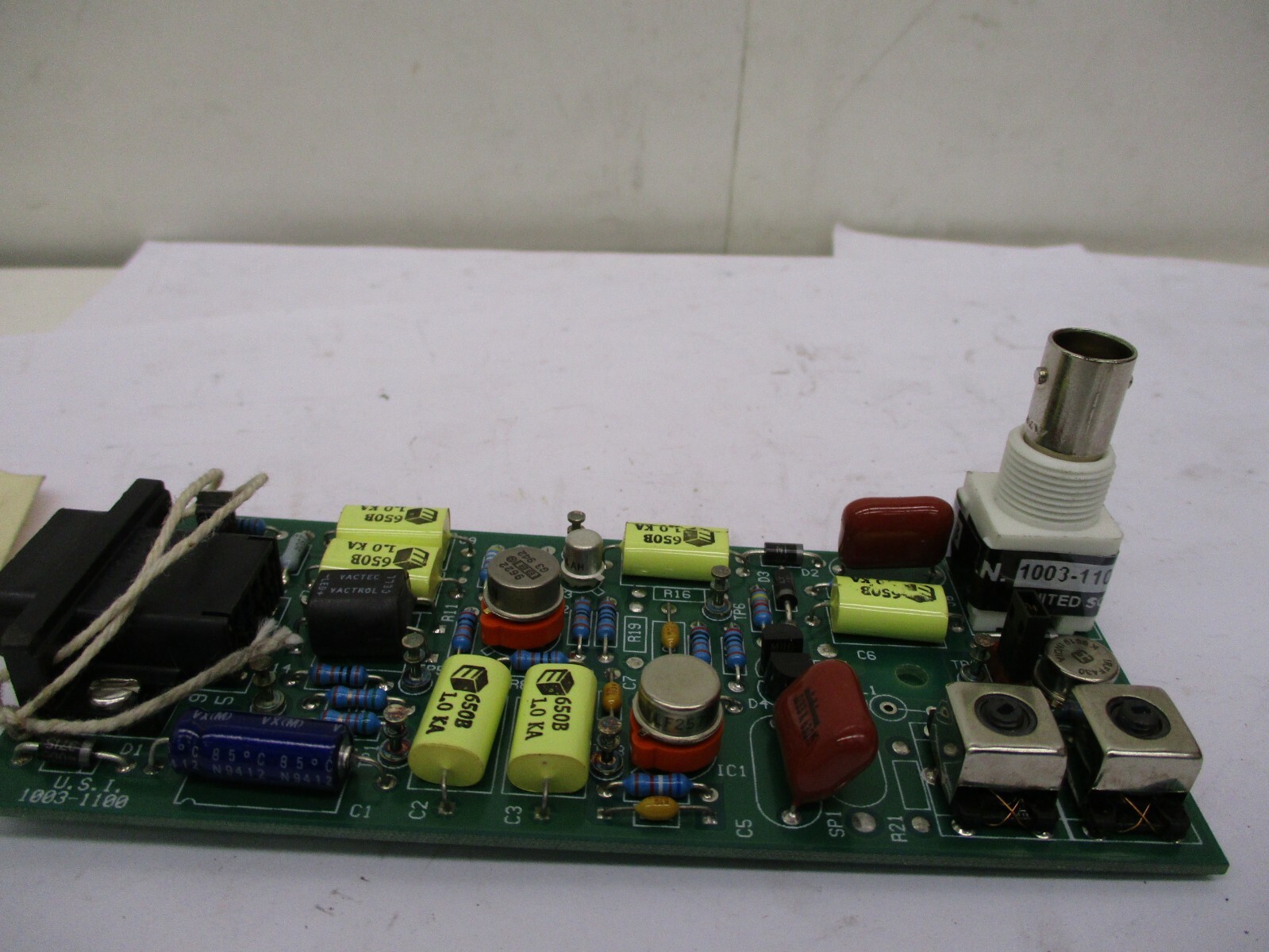 United Sciences Inc Pre Amp Board 1003-1100-01 50kHz A864AES