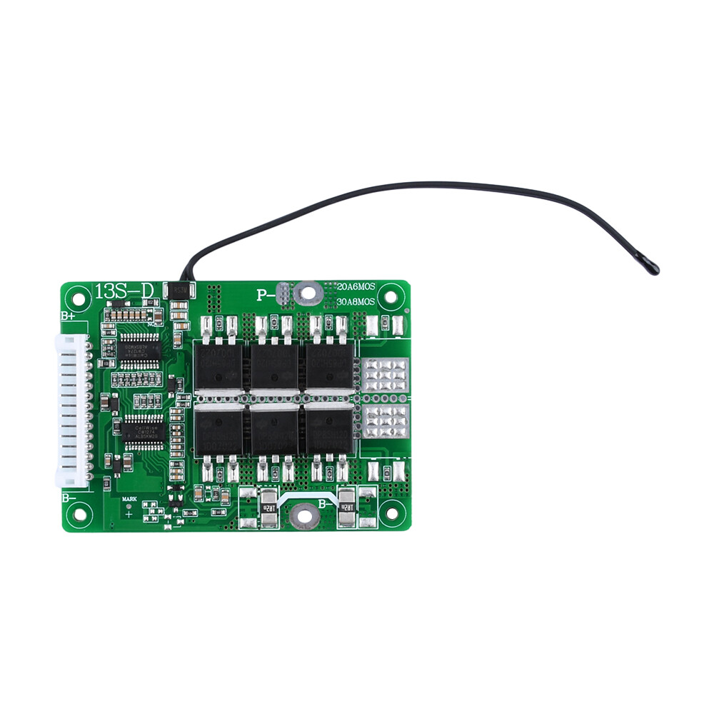 13S 48V 20A 30A Same Port Battery Protection Board for 18650 Li-ion Battery