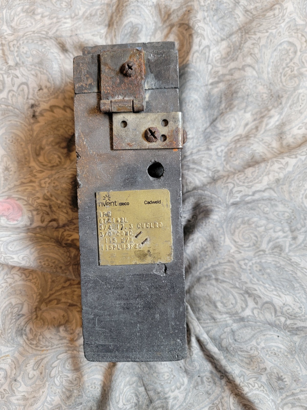 NVENT ERICO CADWELD IPB GTC182L 3/4 17.3 CUCLRD 3/0 CONC 115 W/N MOLD