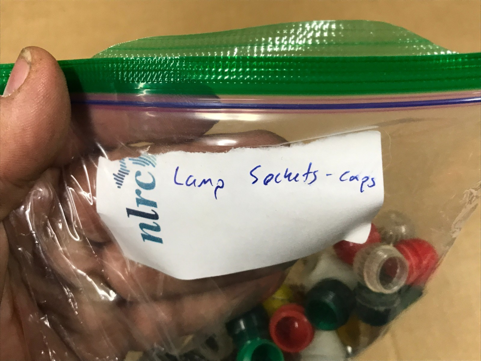 Vintage Lot Of Lamp Socket Caps – (40-45 Pieces In Lot)