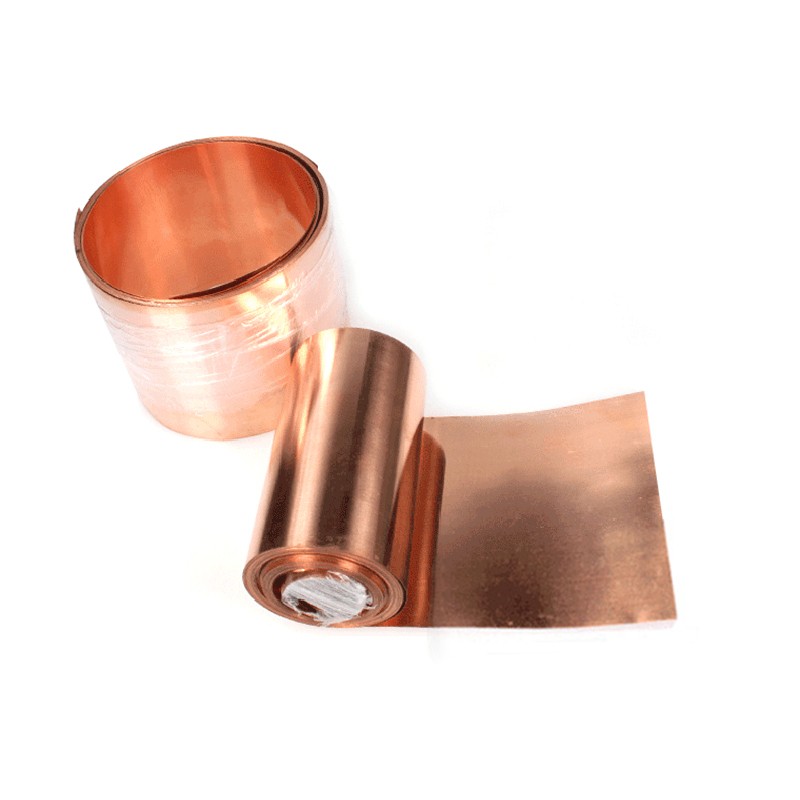 Pure Copper Sheet Metal Thin Foil Plate Copper Strip Thickness 0.1mm-0.6mm