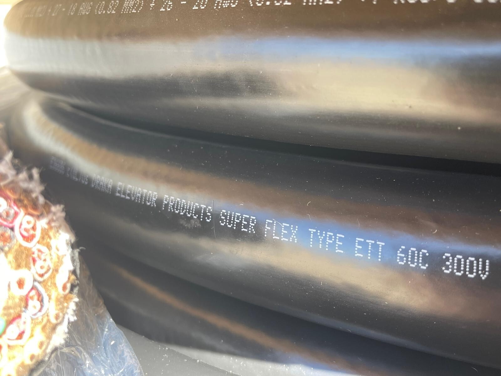 Prysmian Draka Elevator 18-X61-13 Super-Flex Traveling Cable Type ETT/300V