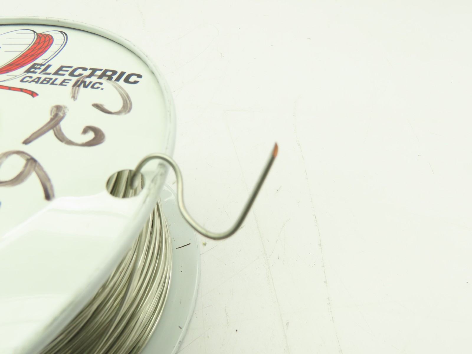 Industrial Electric 14 Ga Solid Uninsulated Tinned Coper Wire Partial 1000′ Roll