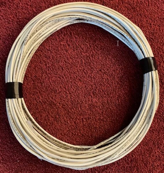 NEW 10 AWG GAUGE 600 VOLT THHN STRANDED COPPER WIRE 25′ OF BLACK,WHITE,RED&GREEN