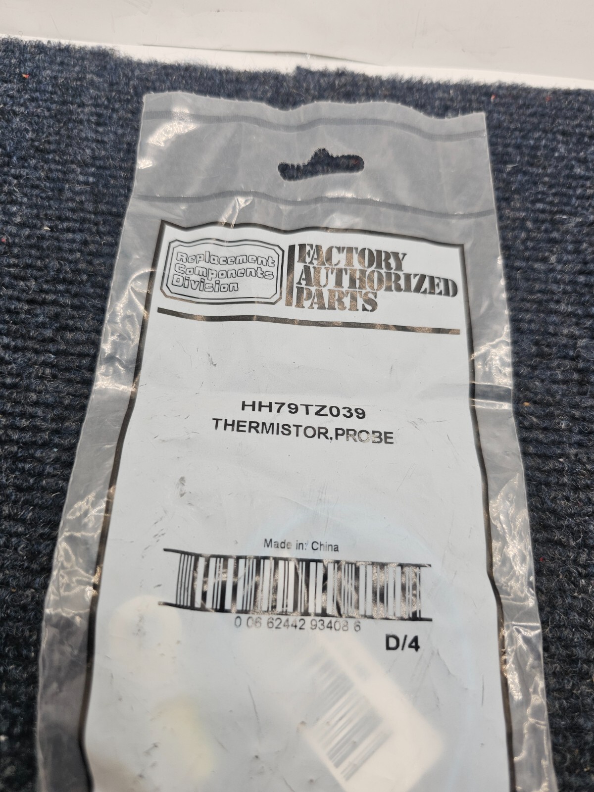 CARRIER HH79TZ039: THERMISTOR.PROBE UNITED TECHNOLOGIES