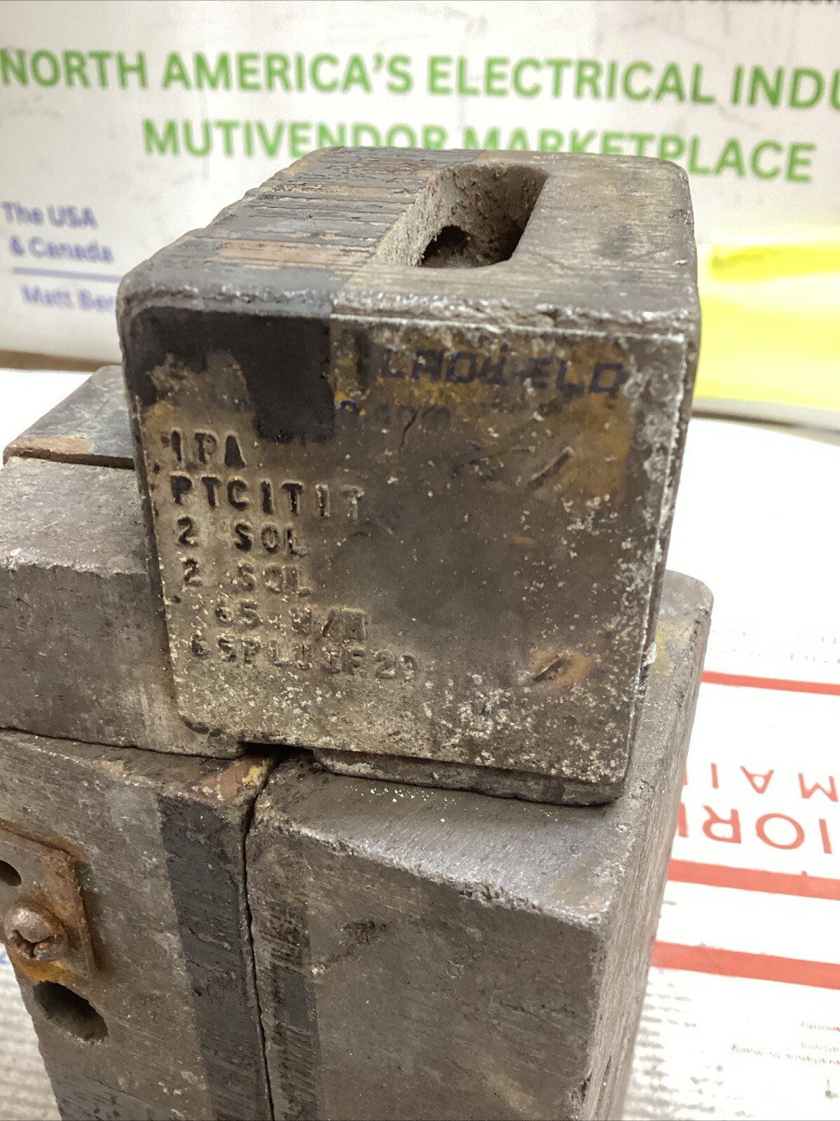 ERICO CADWELD IP-A PTC1T1T MOLD 2 SOL RUN & TAP #65 PLUS F20 CART ED4U 4066