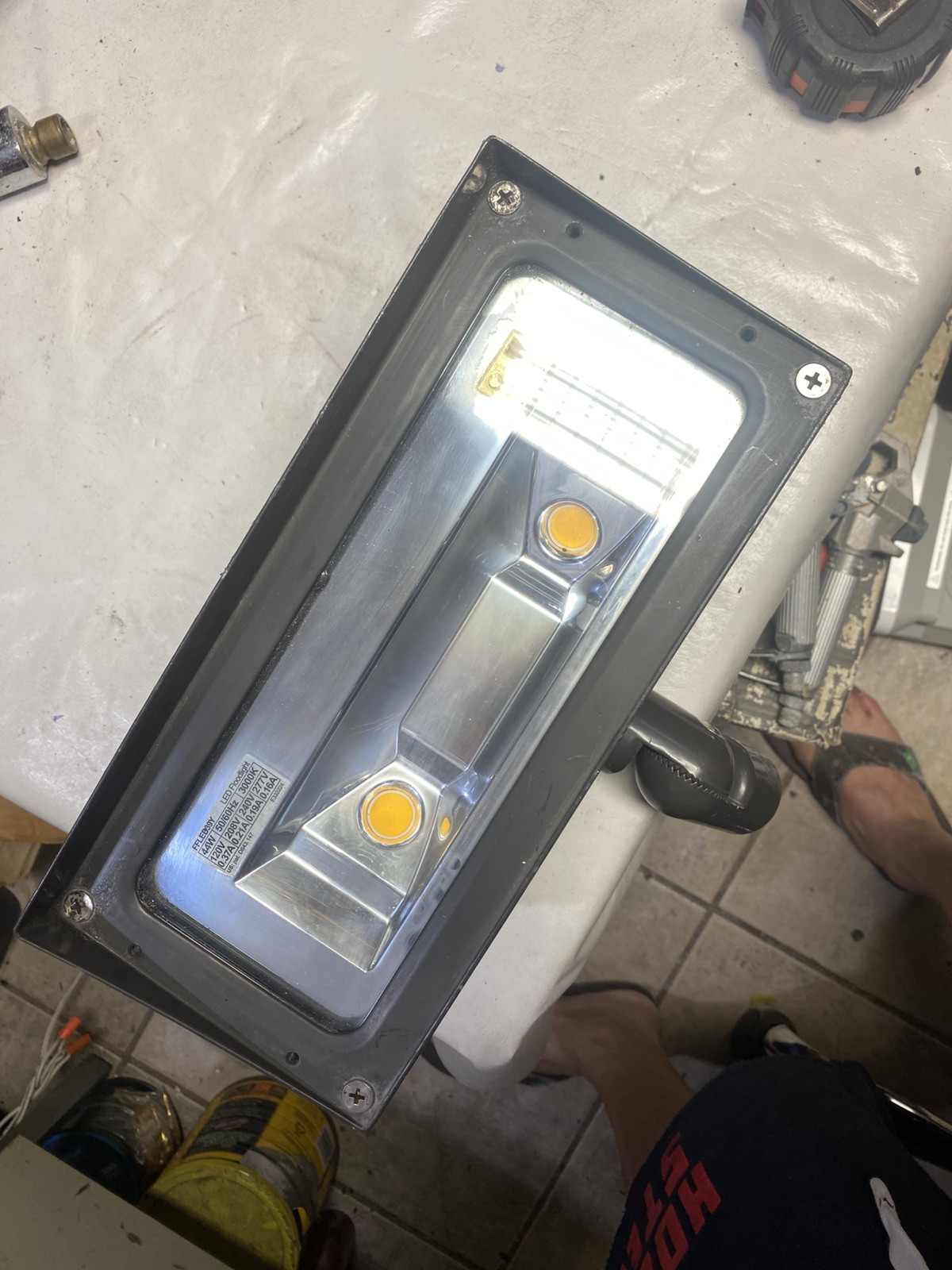 RAB LIGHTING FFLED39Y LED Floodlight 44W 120V (4 PARTS) #6
