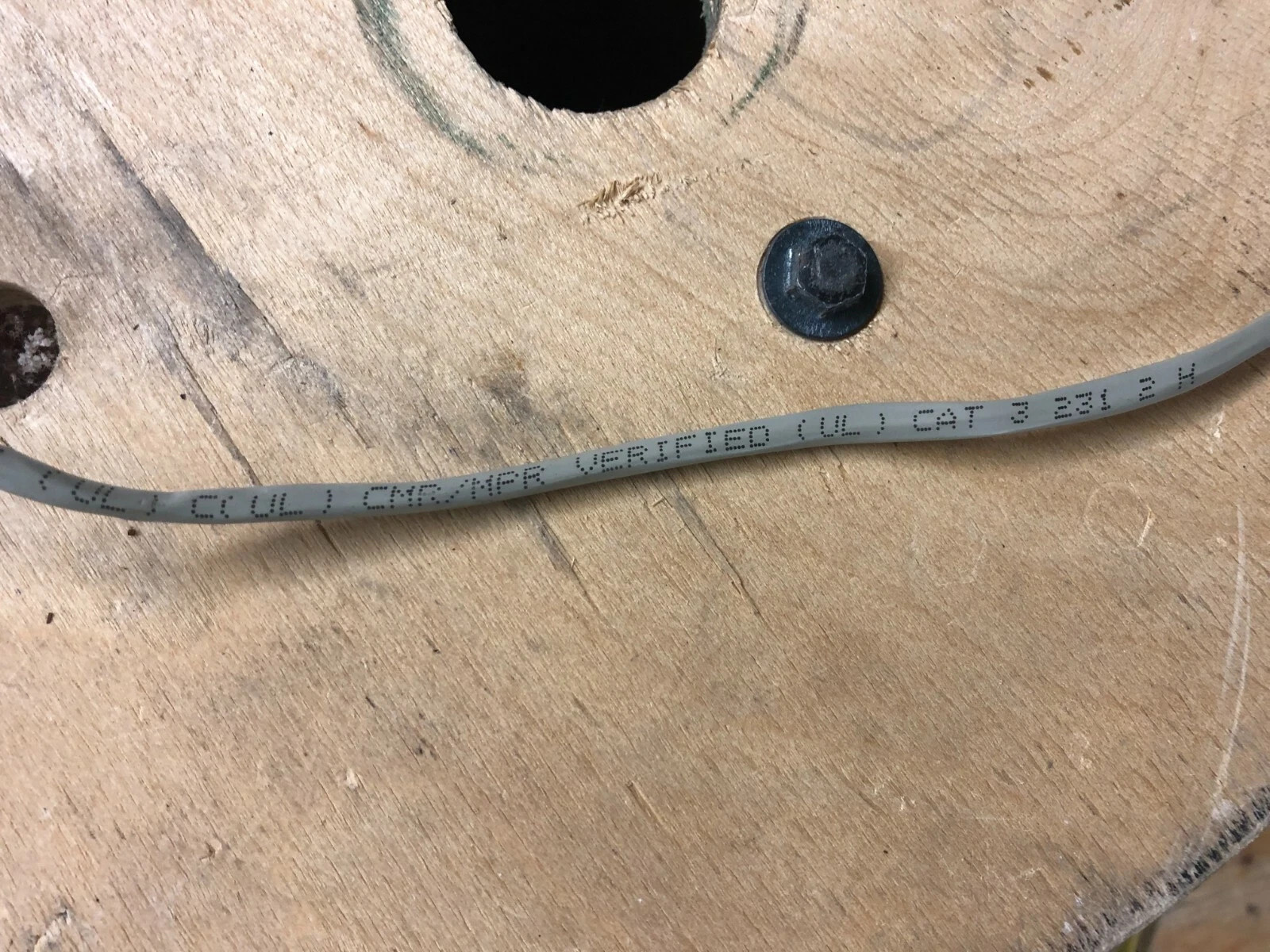 50′ Superior Essex 4 Pair 24 AWG Cat 3 Wire Cable