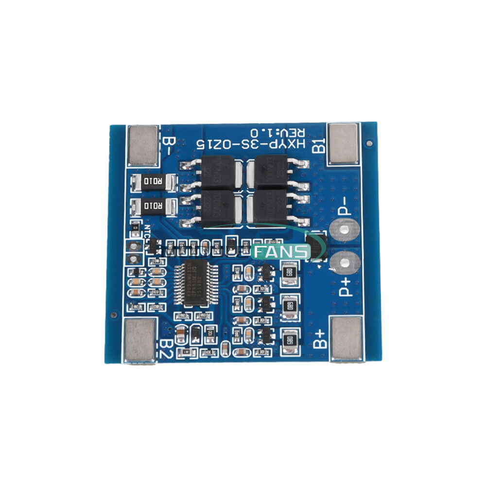 3S 12V 15/20/25/30A 18650 Li-ion Battery Charging Protection Board with Balance
