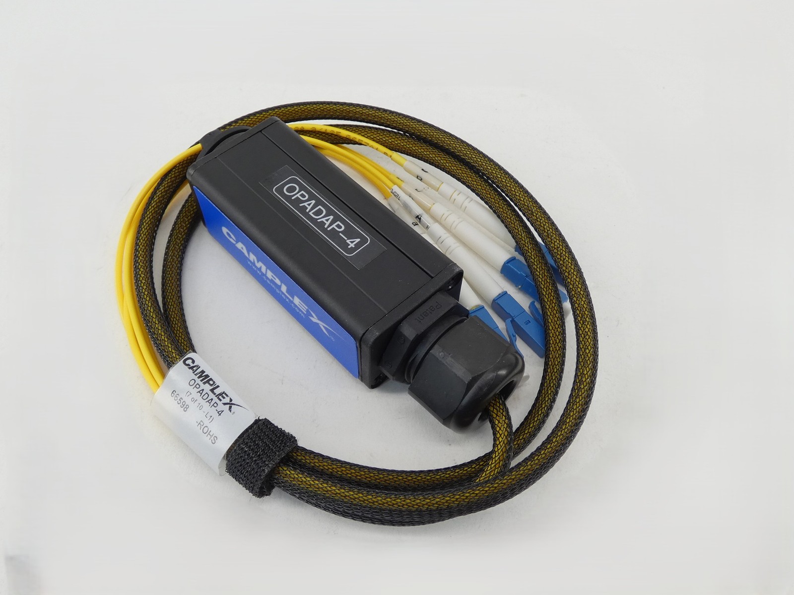 Camplex OPADAP-4 opticalCON QUAD to 4 LC Breakout Adapter Singlemode – NEW Su…