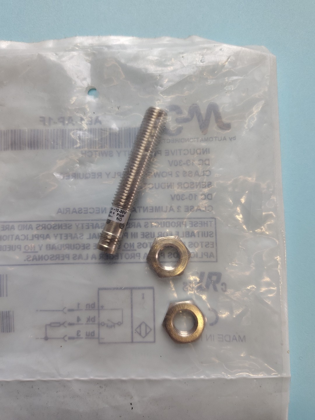 AUTOMATION DIRECT AE1-AP-1F INDUCTIVE PROXIMITY SWITCH AUTOMATIONDIRECT 🆕 ITALY