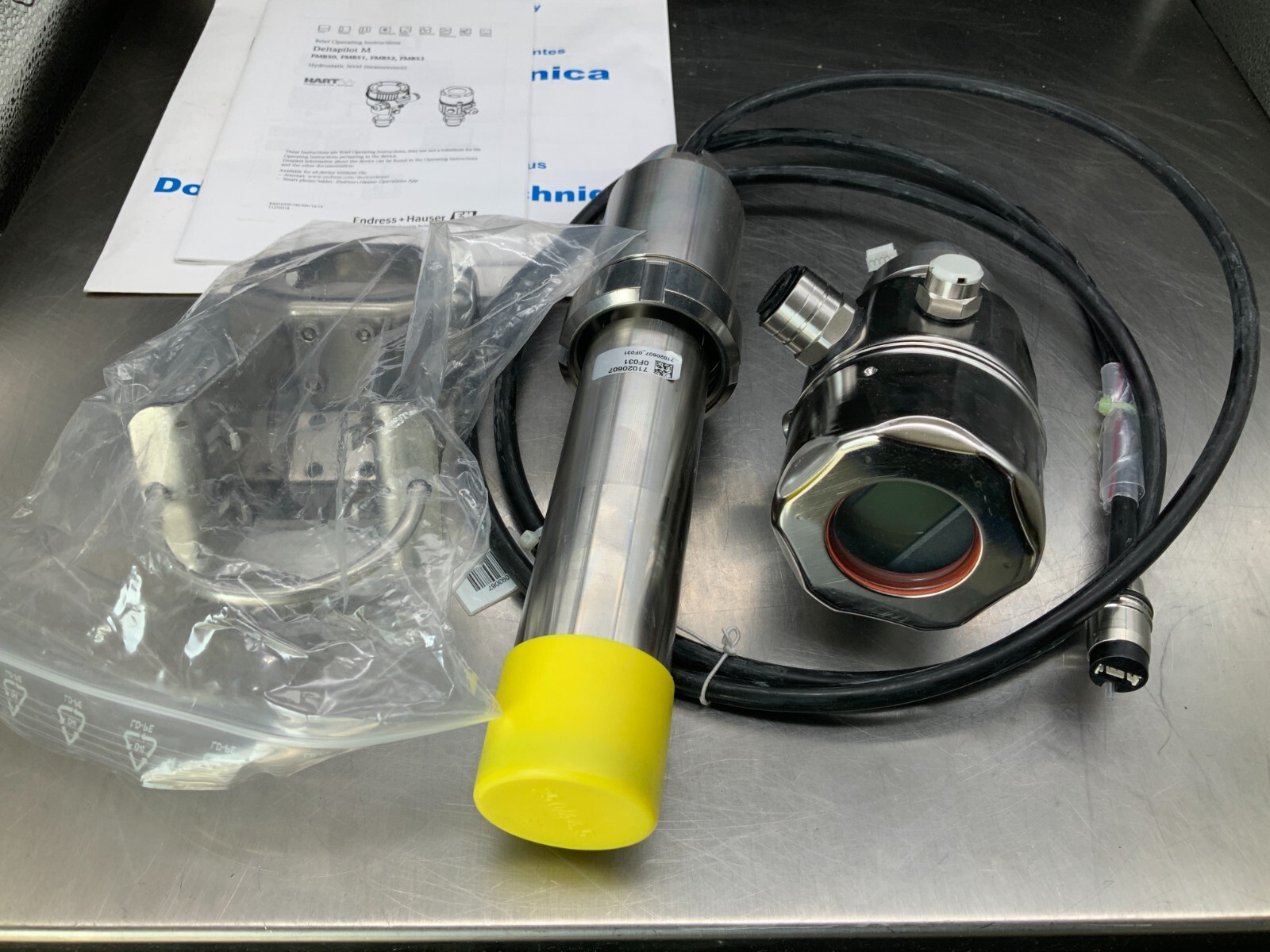 Endress+Hauser Deltapilot M FMB50-EU63/0 Hydrostatic Level Measurement