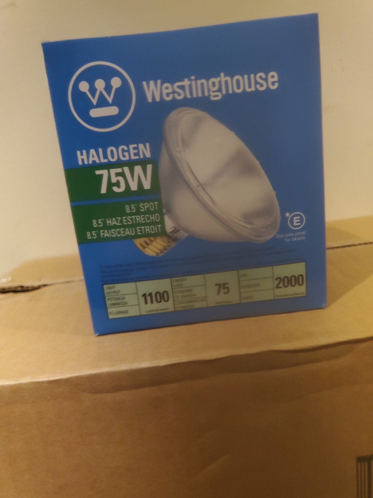 Westinghouse 75 watt Par30 short neck spot(8.5*) halogen