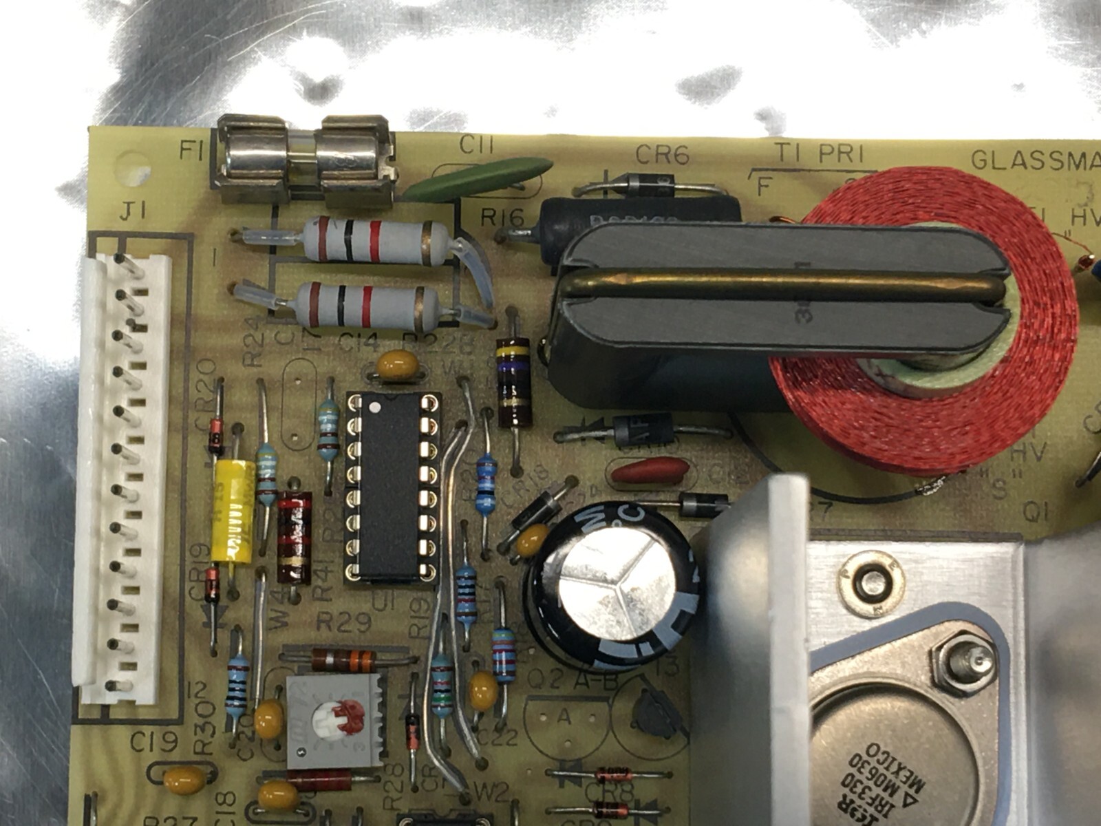 Glassman PCA1033 High Voltage Board, POWER SUPPLY, PCA 1022, AD-KA-HP/-9, 117908