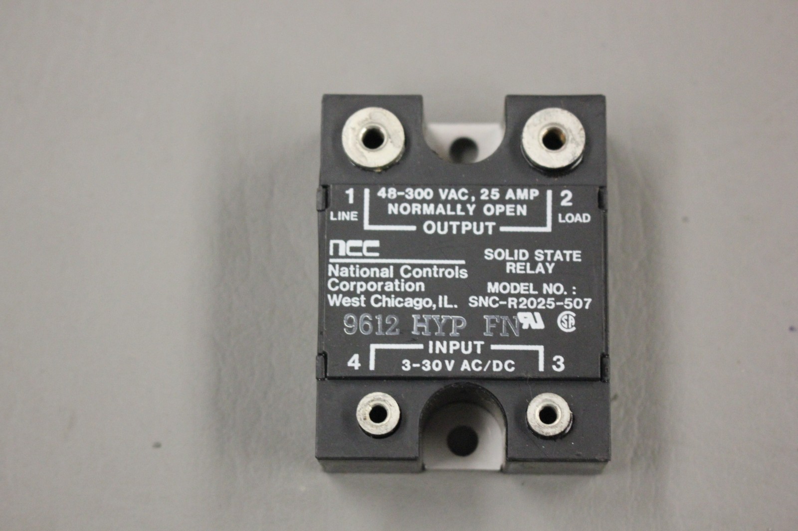 NCC SNC-R2025-507 SOLID STATE RELAY