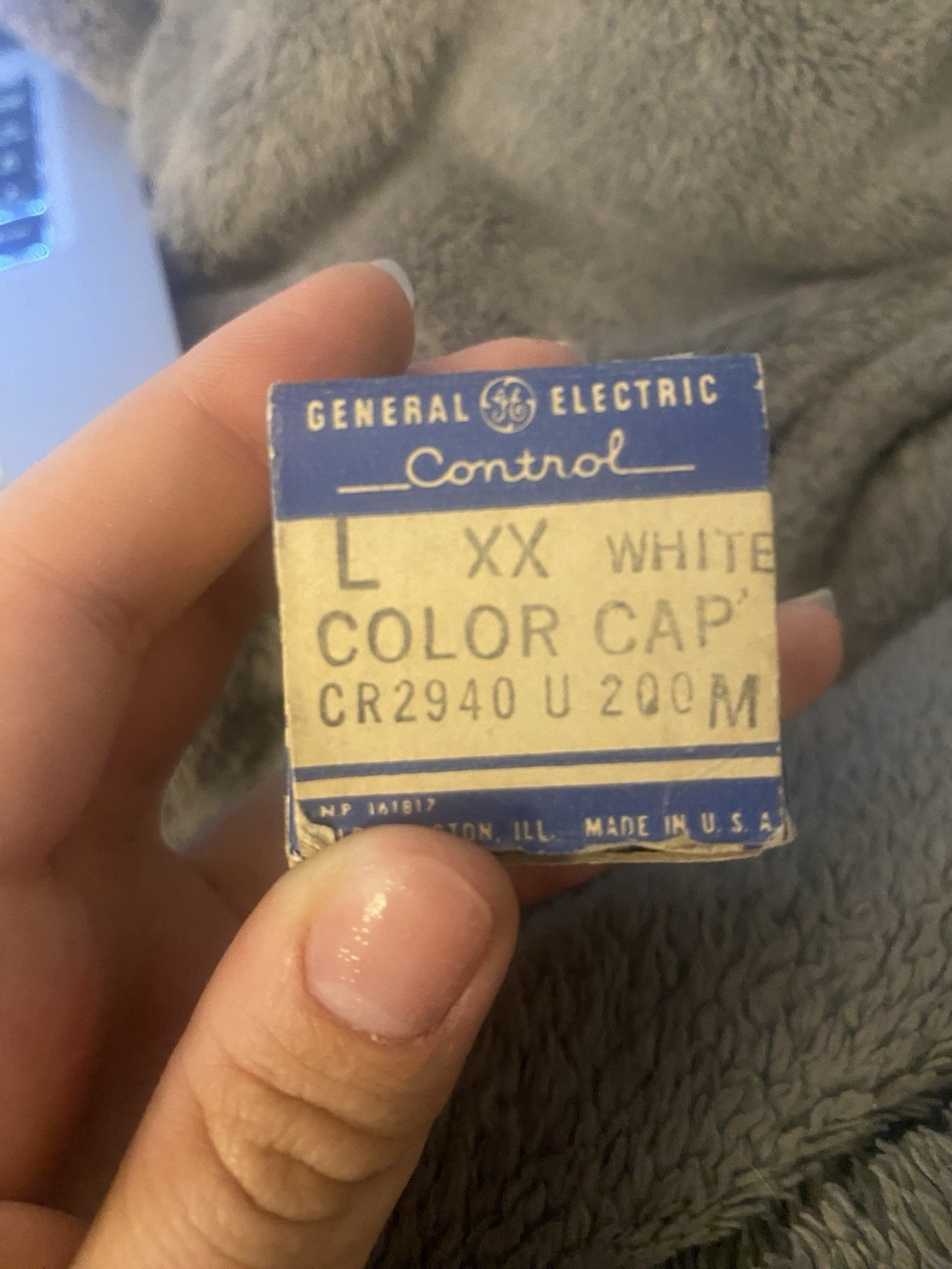 General Electric CR2940U Color Cap White (620)