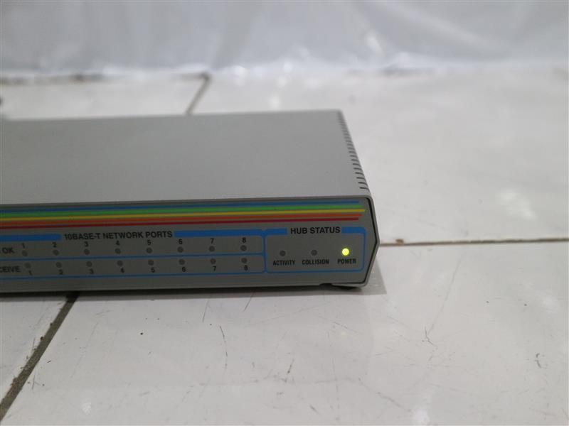 Allied Telesyn CentreCOM AT-MR820TR MR820TR 8-Port Hub Micro Repeater NOB