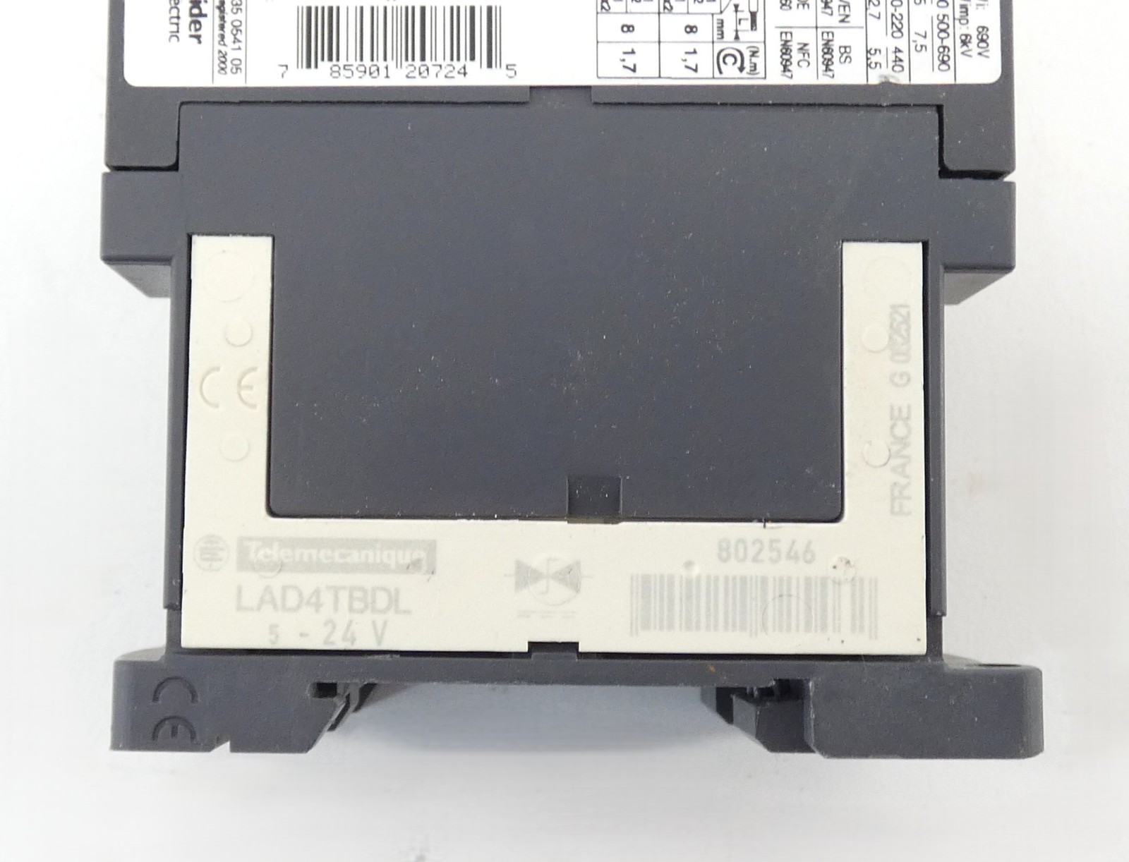 Telemecanique LC1D12 Schneider Electric Relay Contactor 5-24VDC