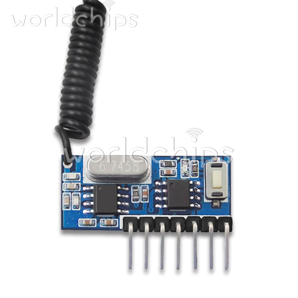 10pcs 315Mhz/433Mhz Wireless 4CH RF Receiver 1527 Learning Code Decoder Module