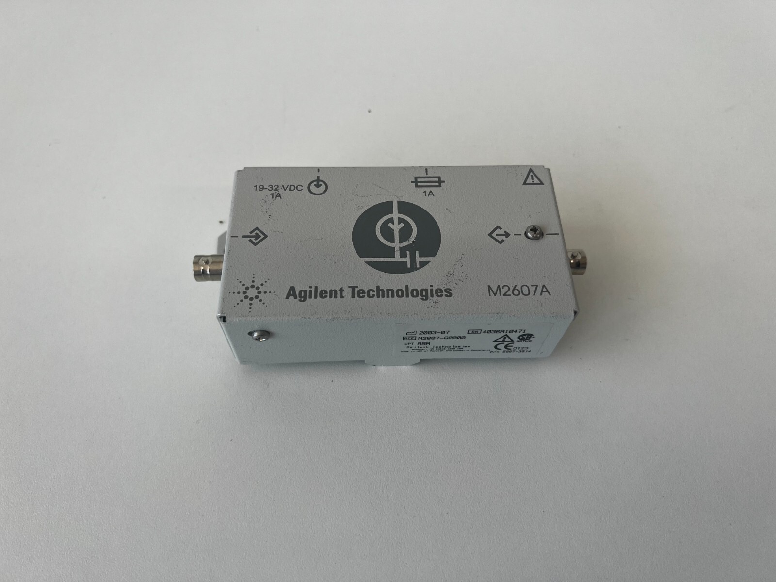 BB19: Lot of 2 AGILENT M2607A TELEMETRY AMPLIFIER AMP RECEIVER M2607-60000
