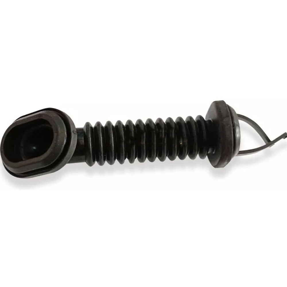 25mm x 39mm Car Harness Wiring Door Tube Rubber Sleeve Dust-proof Oval Black HOT
