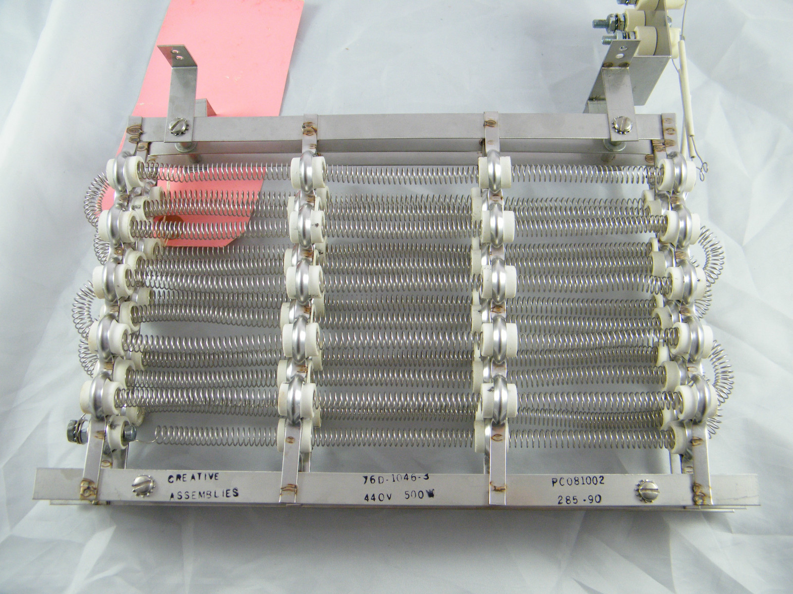 NEW ~ CREATIVE ASSEMBLIES ELECTRIC HEATER COIL, AIRFLOW # PC081002 440V 3500W