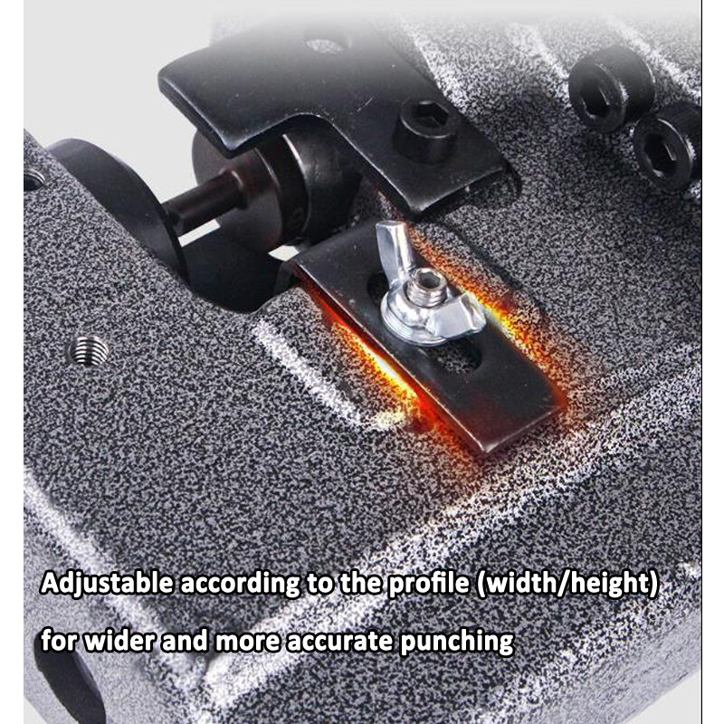MHP-20 Hydraulic Puncher Hole Opener Channel Steel Electric Punching Machine New