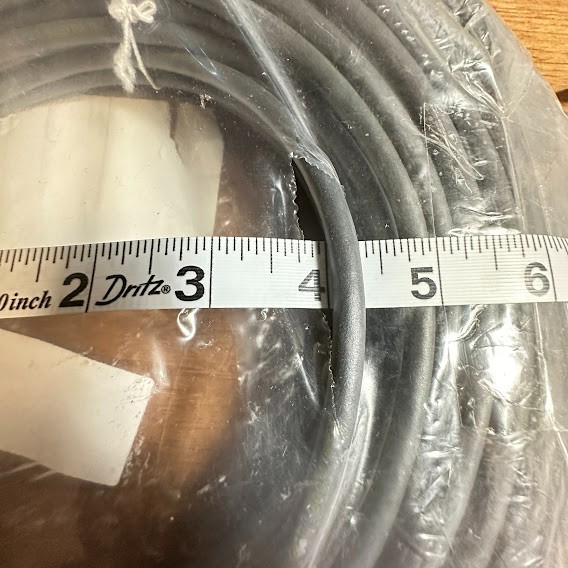 BALLUFF BCC0LR1 PUR Shielded 8 Pin Single Ended Cordset M12x1-Female A Coded 50M