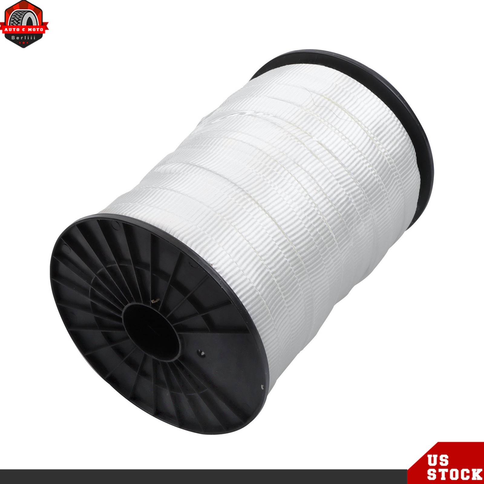 3/4″ x 600′ Printed Polyester Pull Tape 2500# Tensile Flat Rope Mule Webbing
