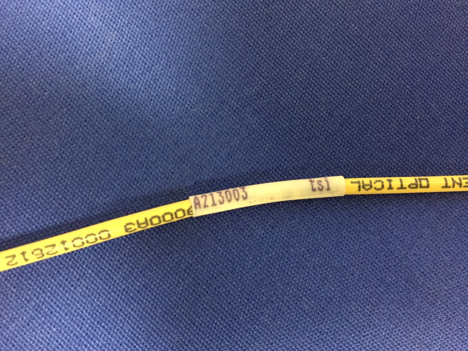 LUCENT OPTICAL CABLE TYPE OFNR 1-9000A3 00012612 49.5FT