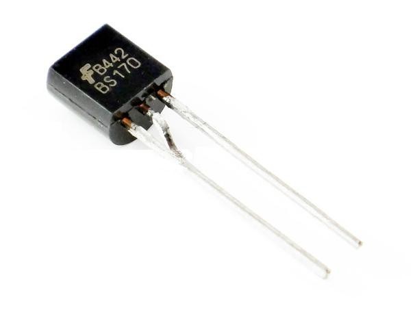 20pcs BS170 MOSFET N-CHANNEL 60V 500mA TO-92 NEW