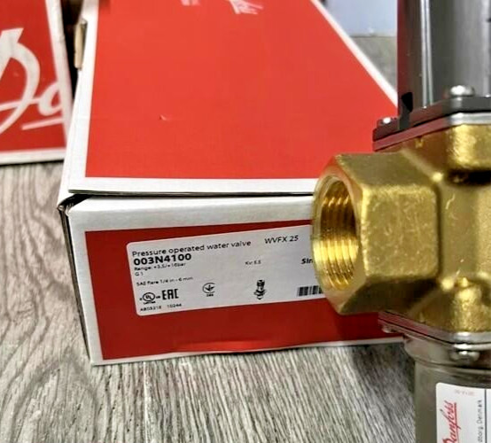 1PC- Danfoss 003N4100 Pressure operated water valve, WVFX25,3.5bar-16 bar- NEW