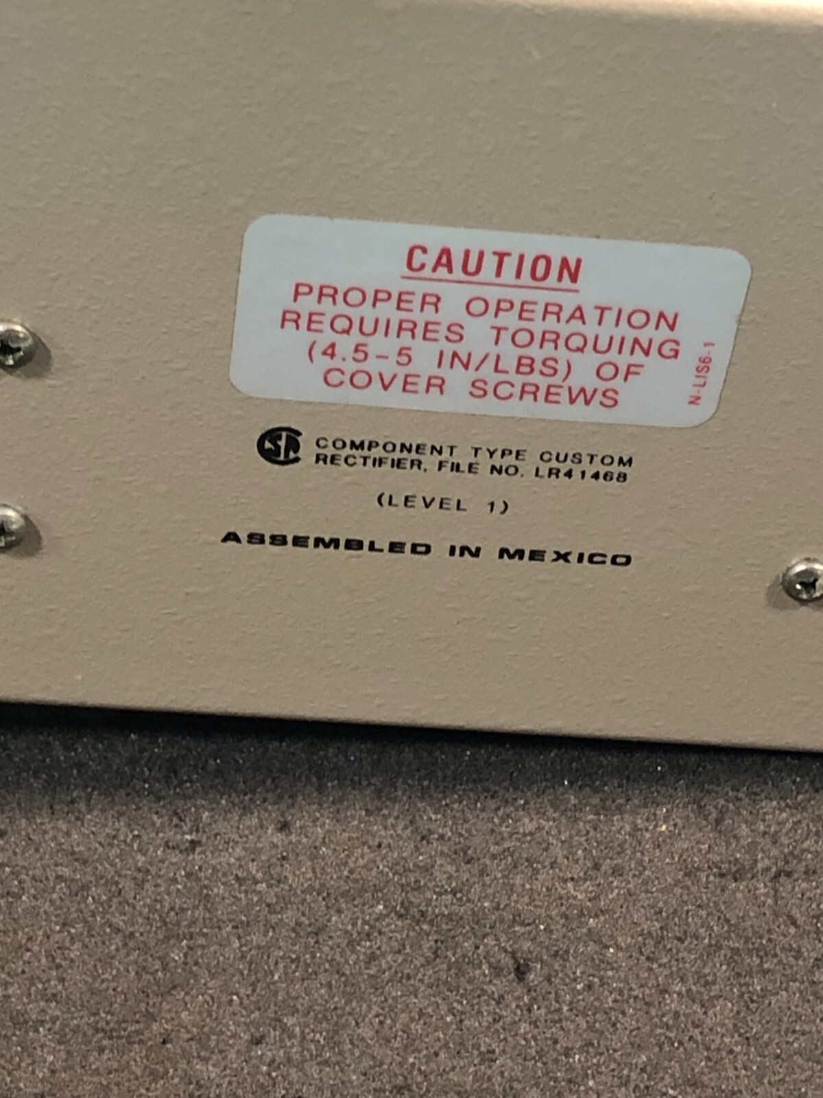 Lambda LIS-71-15 Power Supply AMAT 1140-00078, 172772