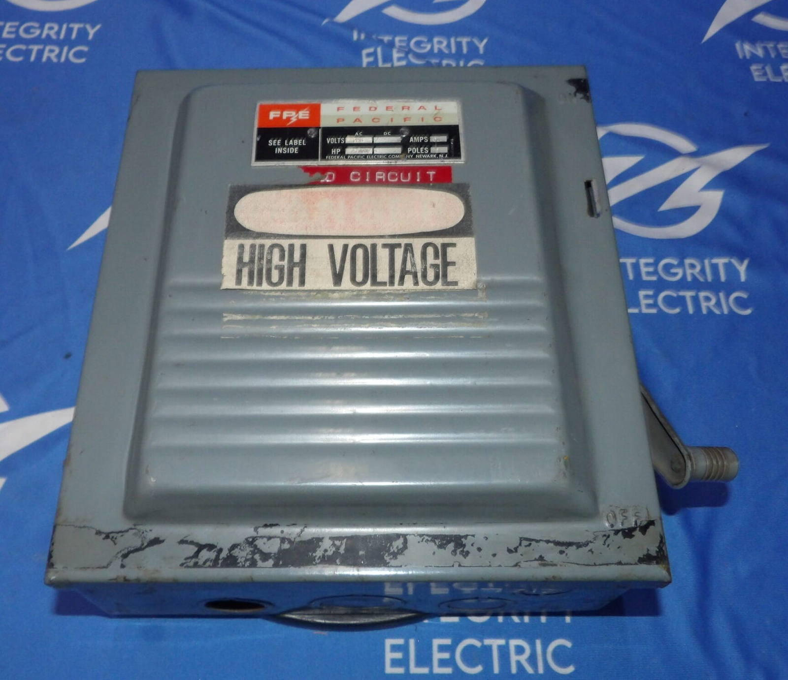 Federal Pacific FPE 3632 60A 3Pole Switch + 1 Year Warranty