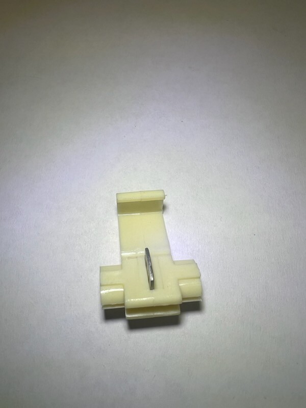 White Tap Splice Terminal Connector 18-14Ga 5pk