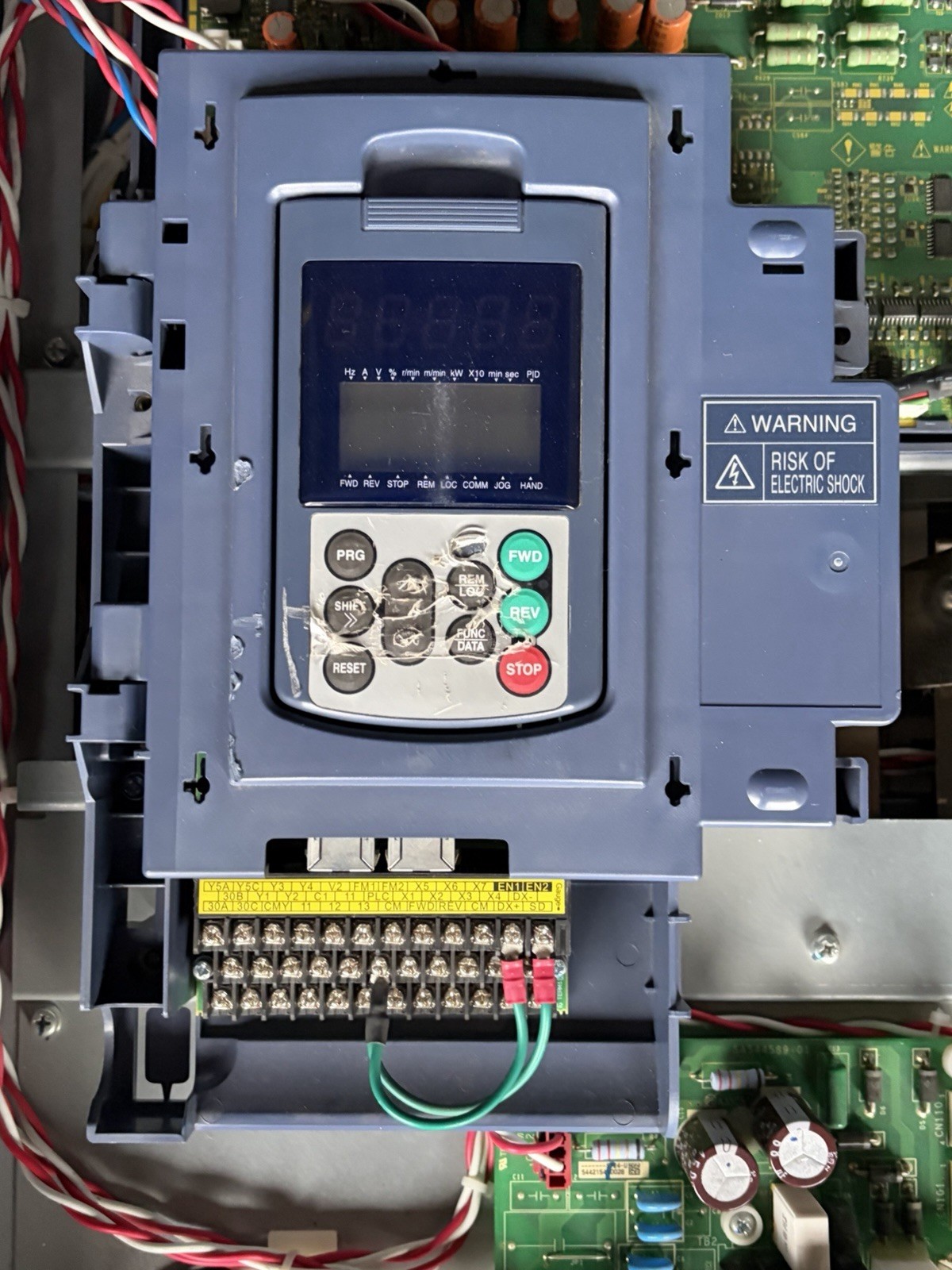 300 HP VFD TECO Westinghouse EQ7-4300-C 480 V 377A VFD EQ7 Series