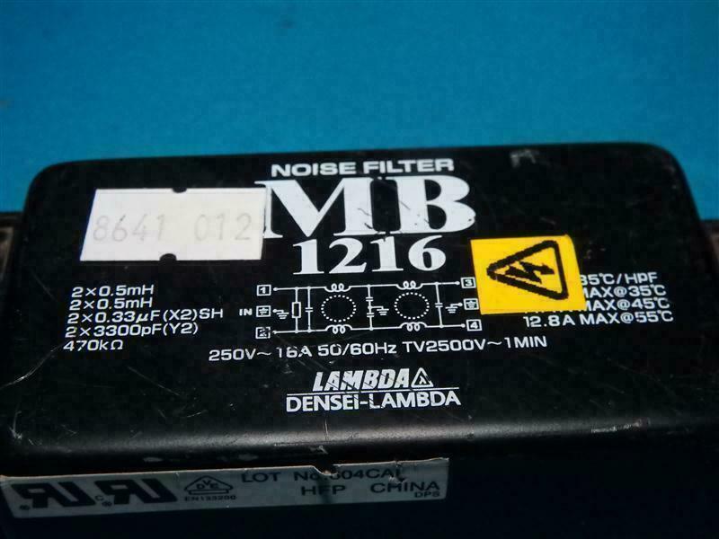 Densei-Lambda MB-1216 MB1216 Noise Filter 30 Days Warranty Expedited Shipping