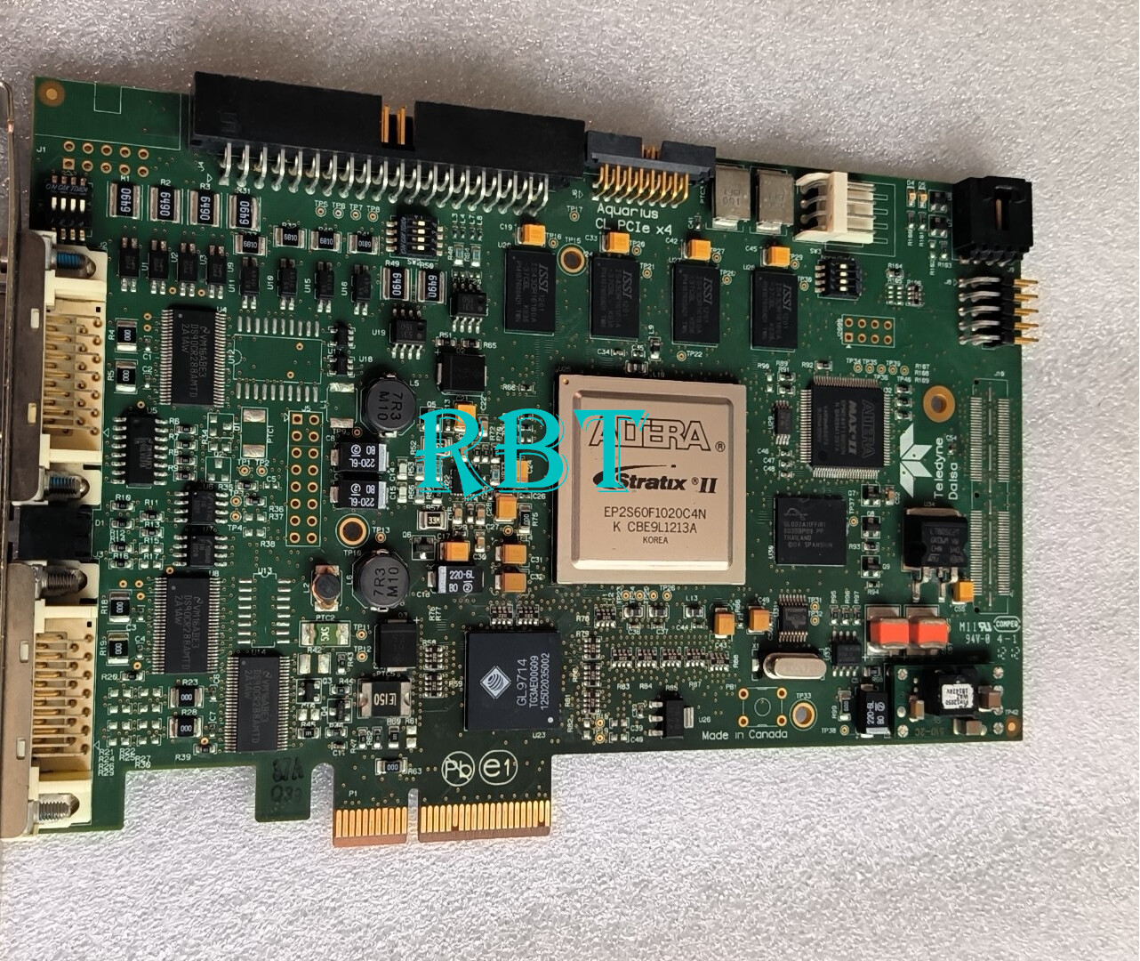 DALSA OR-X4C0-XPF00 frame grabber used