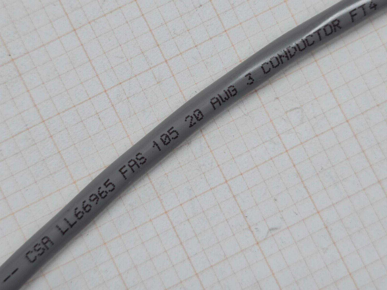 Quabbin 0195 20/3C PLTC Power Limited Tray Cable 105C/300V =Belden 9492 /50ft
