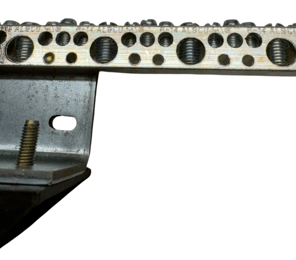 Neutral Kit 1C96646 G01 Panel Board/Load Center, Ilsco N8108 1/0-14 Ground Bar
