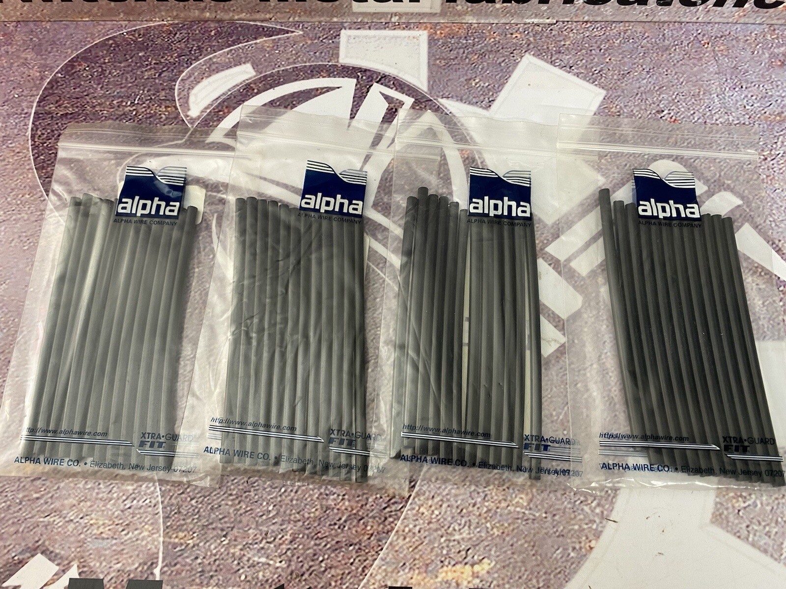 alpha FIT 300 3/16 Black 12×6” Lengths Irradiated Polyolefin MIL-DTL-23053/4D