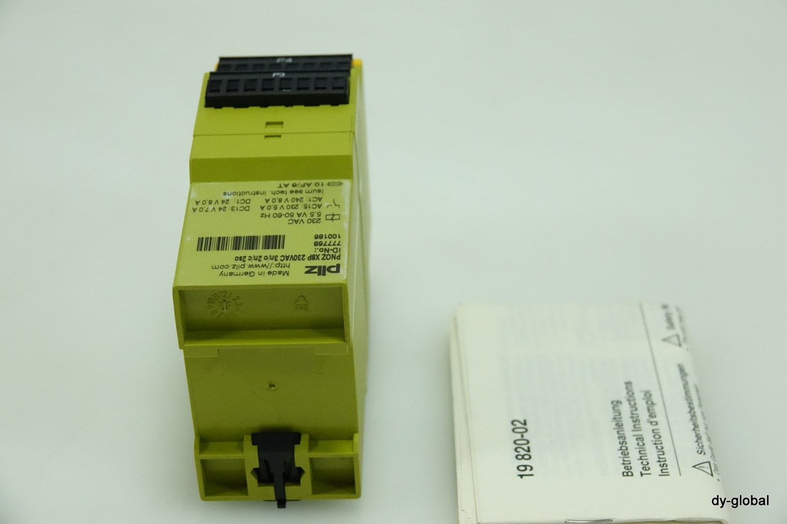 PILZ NIB X8P 230VAC 3n/o 2n/c 2so Switching unit 102093668 ELEC-I-474=7C33