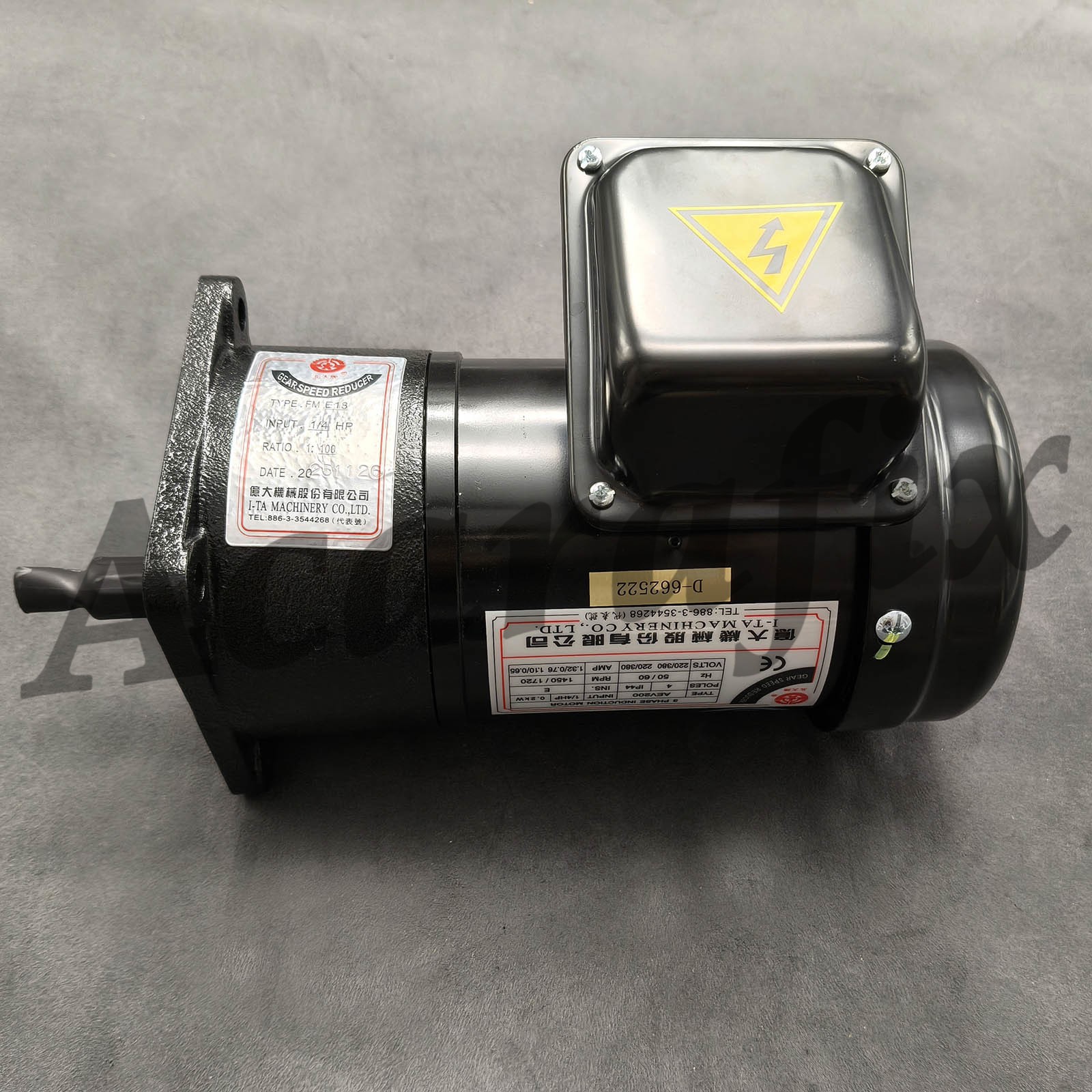 Brand New Mechanical Motor AEV200 FME18 1:100 Chip Conveyor Motor
