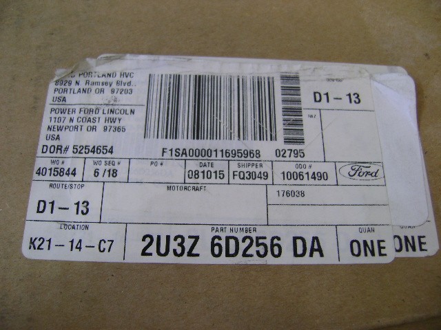 Ford 2U3Z-6D256-DA Tensioner Kit FORD OEM NEW IN BOX
