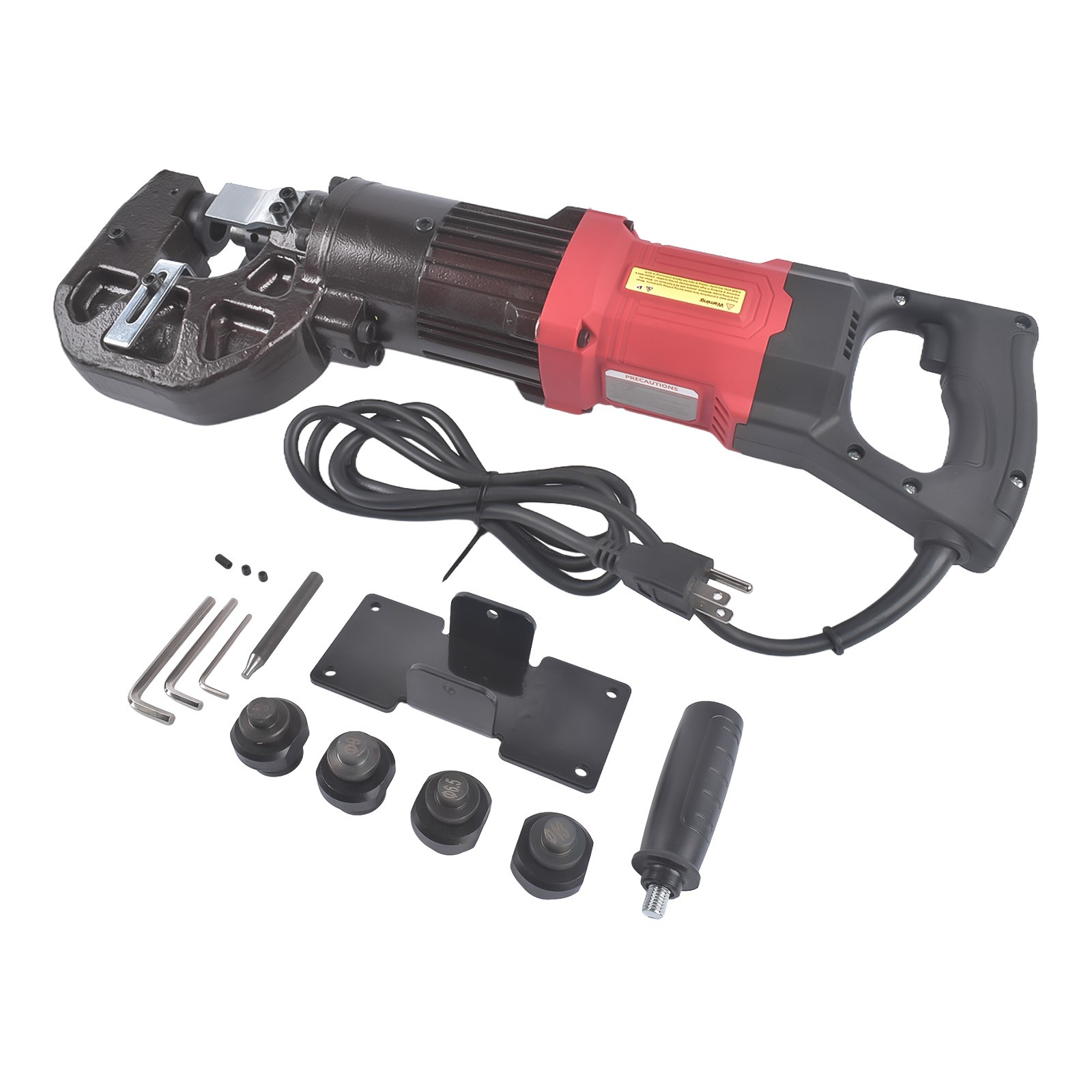 110V 1400W Hydraulic Hole Puncher MHP-20, 22T Heavy Duty Metal Punch New
