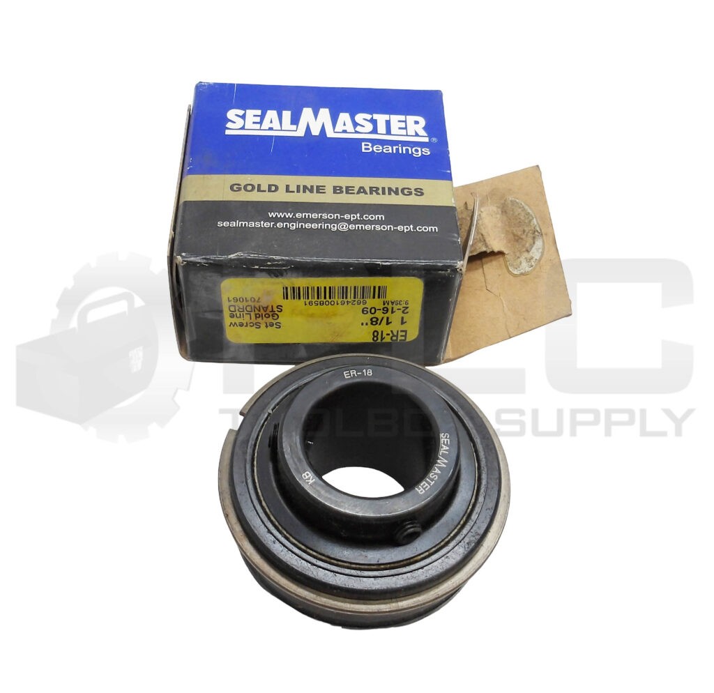 NEW SEALMASTER ER-18 INSERT BEARING 1-1/8″ BORE